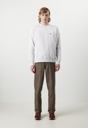 RELAXED CREW NECK - Bluză de molton - grey