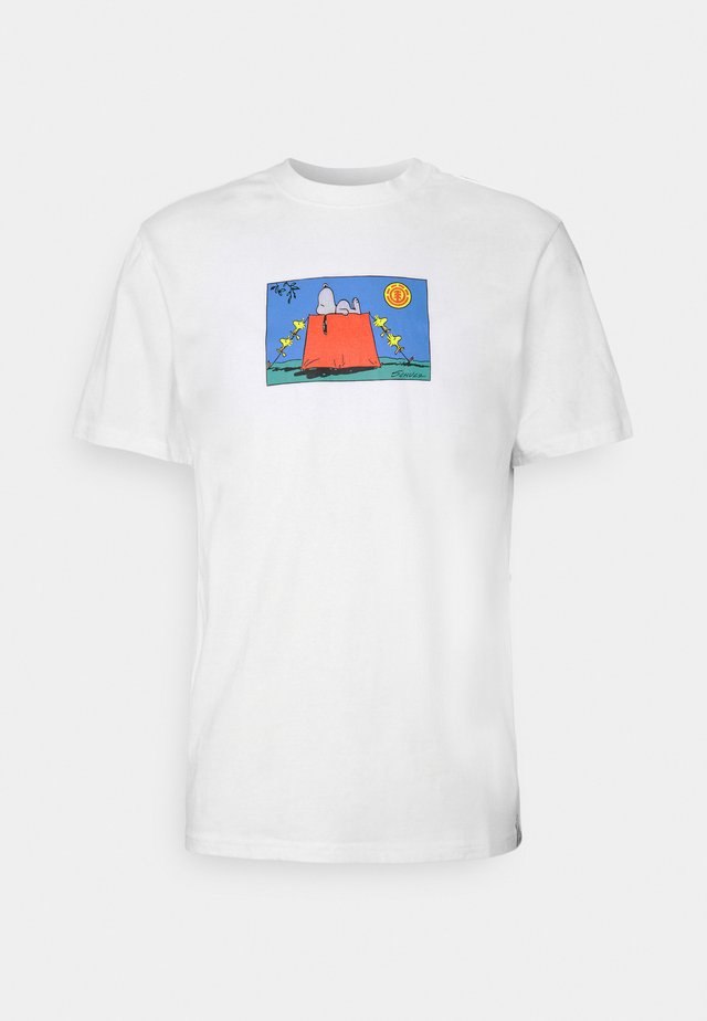 PEANUTS - T-shirt med print - off white