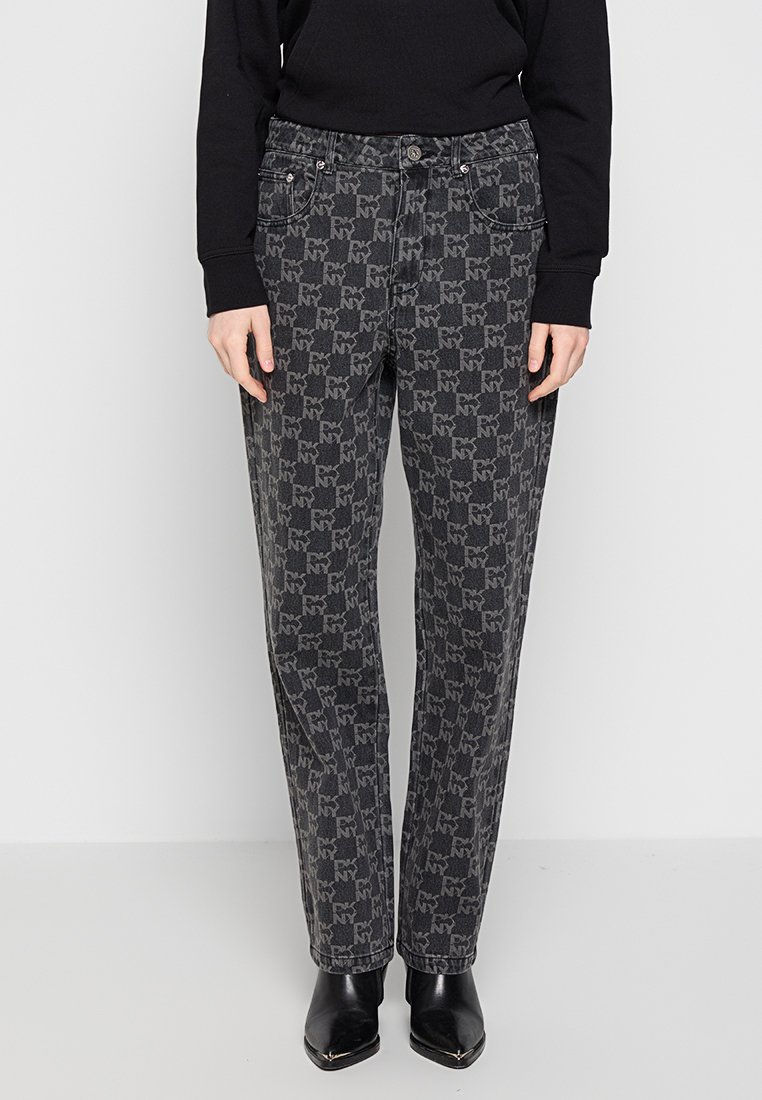 DKNY Relaxed fit jeans donkergrijs