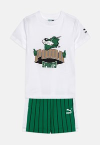 Puma - MINICATS FANBASE UNISEX SET  - Urheilushortsit - white Pienoiskuva 1