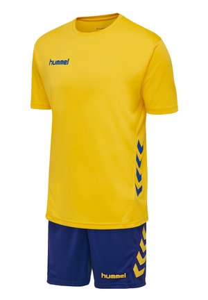 Hummel DUO SET - Short - sports yellow/true blue