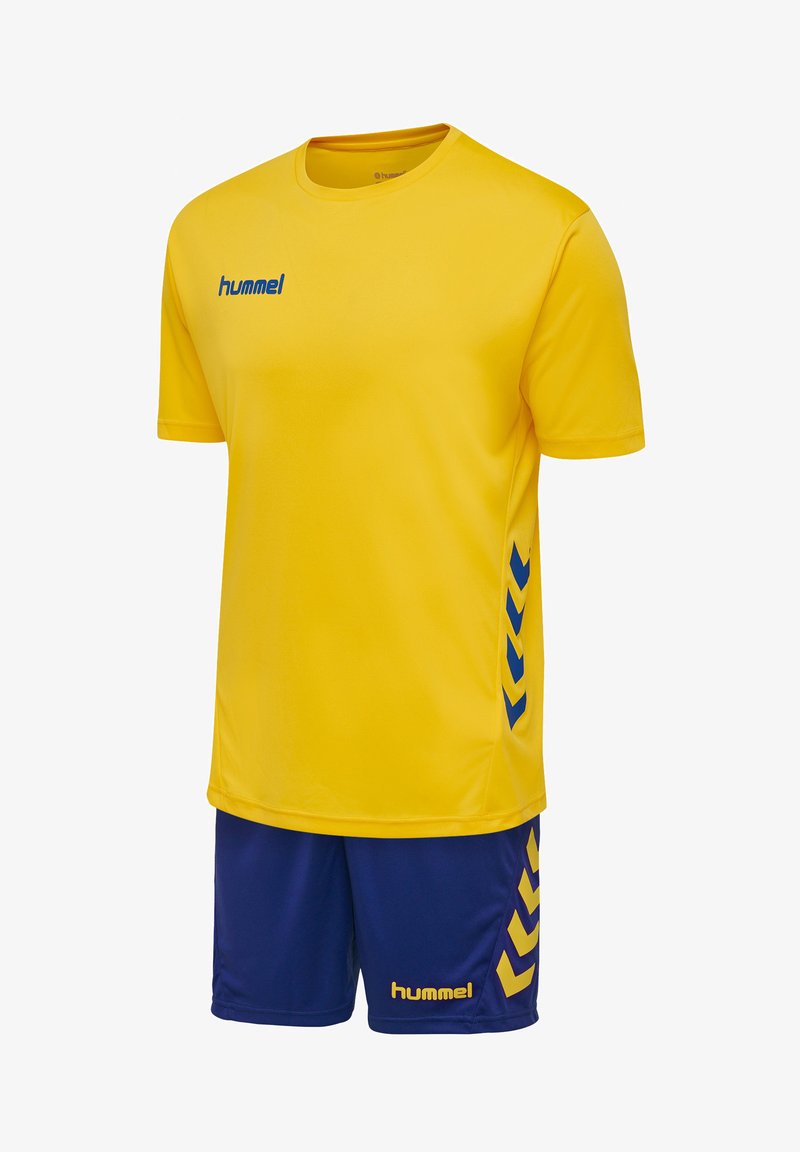 Hummel DUO SET - Shorts - sports yellow/true blue