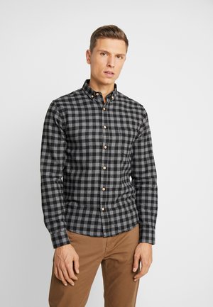 JOHAN CHECK - Shirt - black