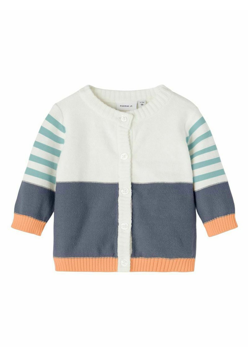 Kinder Pullover | Name it COLORBLOCK Strickjacke aquifer/dunkelgrau - FD86897 Kinder Pullover | Name it COLORBLOCK Strickjacke aquifer/dunkelgrau - FD86897