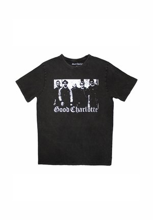 GOOD CHARLOTTE BAND PHOTO LIMITED EDITION ONLY WASH - Print T-shirt - charcoal