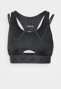 adidas Performance BRA - Sutiã desportivo de suporte médio - multicolor/carbon