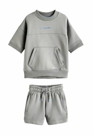 UTILITY SHORT SLEEVE AND SET - REGULAR FIT - Tréningruha alsók - grey