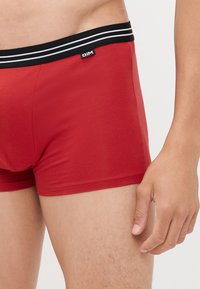 DIM 6 PACK - Boxer alsónadrág - noir/gris granit/rouge carmin