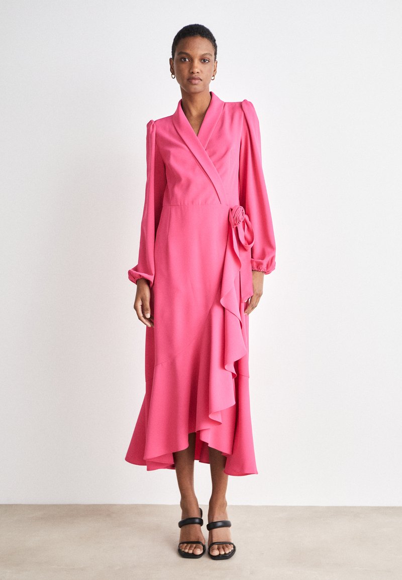 Cras LOTUS DRESS Cocktail dress / Party dress fuchsia pink/pink