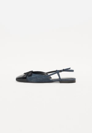 LEILA - Ballerine sling - dark blue/black