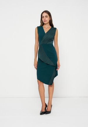 Anna Field by Zalando, DRAPE MIDI DRESS - Jurk - dark green