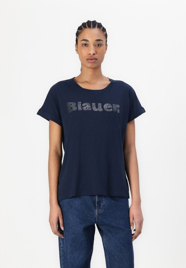 IRENA - Print T-shirt - blu