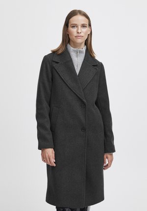 BYCILIA - Classic coat - black melange