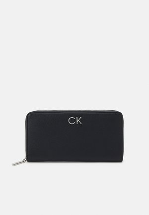 DAILY LARGE ZIP AROUND WALLET - Lompakko -  black