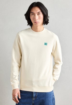 Scotch & Soda SEASONAL CORE REGULAR FIT LOGO - Sweatshirt - eggnog