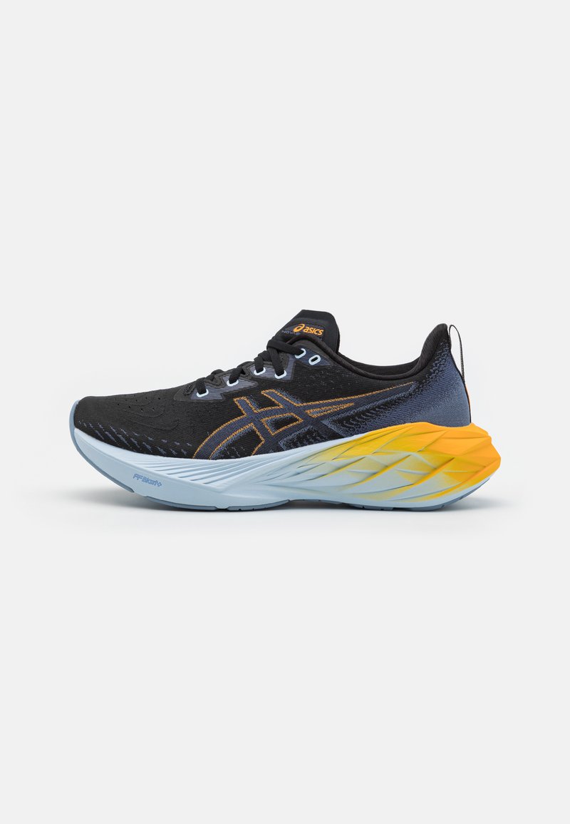 ASICS NOVABLAST 4 - Road running shoes - black/thunder blue