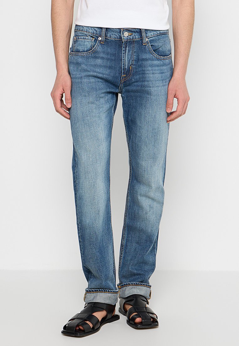 7 For All Mankind Straight leg jeans blauw