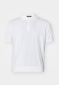 REYMOND SOLID STRIPE - Poloshirt - white