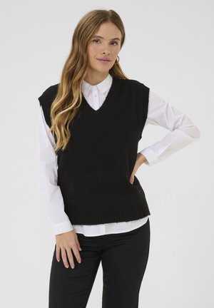KAIRIS SLIPOVER - T-shirts basic - black deep