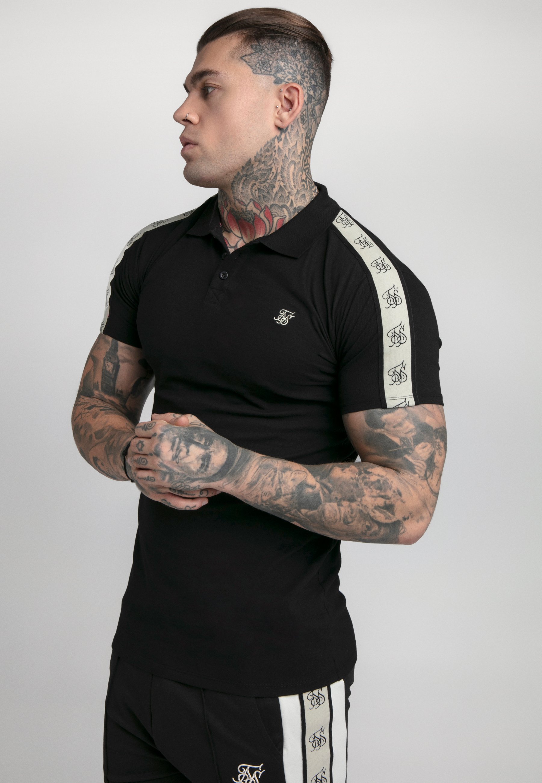 siksilk polo shirt