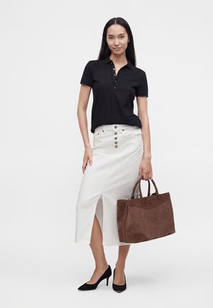 Lauren Ralph Lauren, MARCY - Ručna torba - chestnut brown