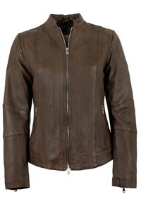 7eleven RITA - Lederjacke - braun