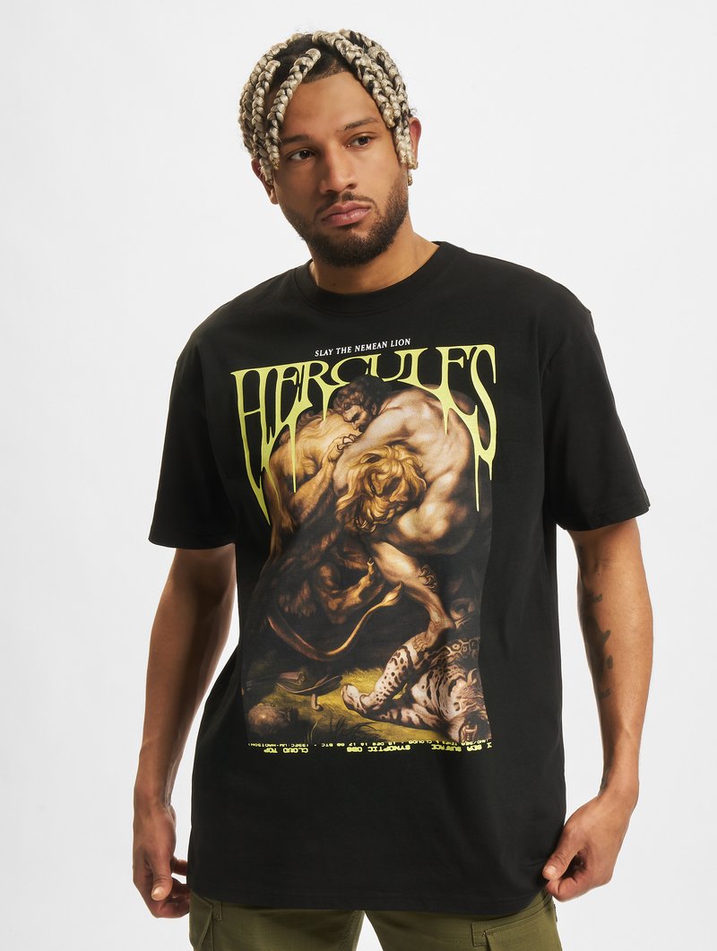 Upscale by Mister Tee - HERCULES - Potiskana majica - black, Povečajte