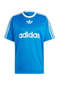adidas Originals ADICOLOR - Marškinėliai su spaudiniu - bluebird white