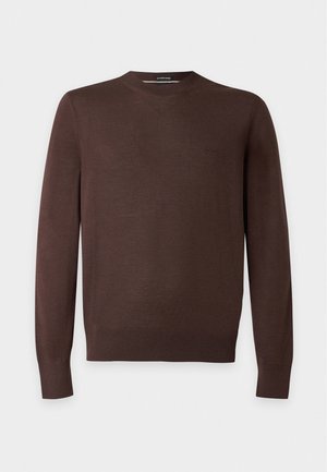 BOSS, Πουλόβερ - dark brown