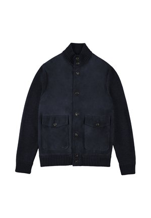 Veste en cuir - midnight blue