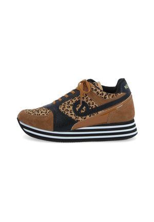 Baskets basses - noir marron