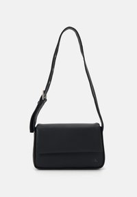 Calvin Klein Jeans BLOCK FLAP SHOULDERBAG - Torba preko tijela - black