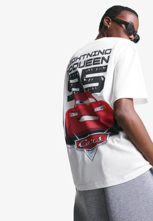 CARS SHORT SLEEVE - T-Shirt print - white