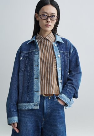 MIRAMAR COMBO OVERSIZED TRUCKER - Letná bunda - blue denim