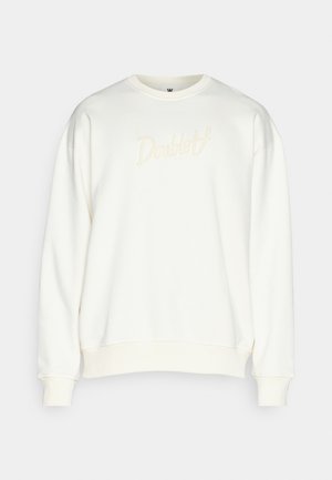 Double A by Wood Wood NOEL SCRIPT UNISEX - Sweatshirt - off-white