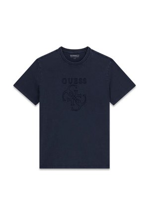 Guess, - T-shirt z nadrukiem