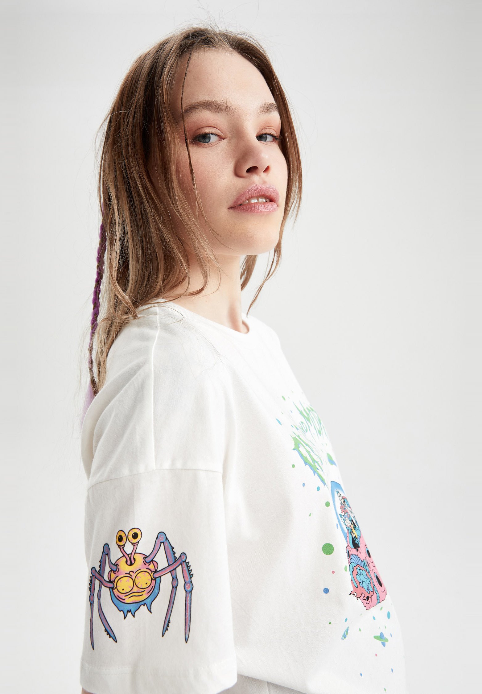 rick and morty t shirt white