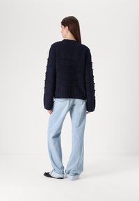YAS Tall YASTIMU PULLOVER - Pulóver - navy blazer