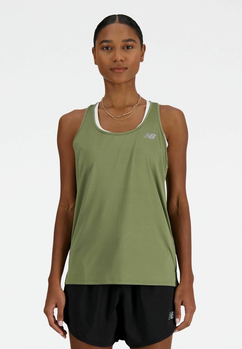 New Balance SPORT ESSENTIALS TANK - Top - dark olivine