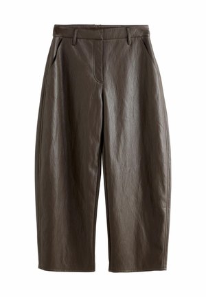BARREL LEG - Pantalon classique - chocolate brown