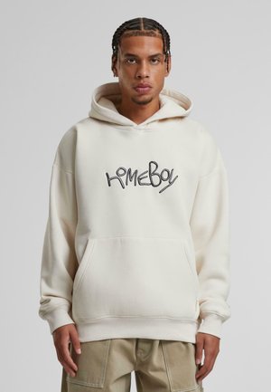 DROOPY - Mikina s kapucí - eggshell