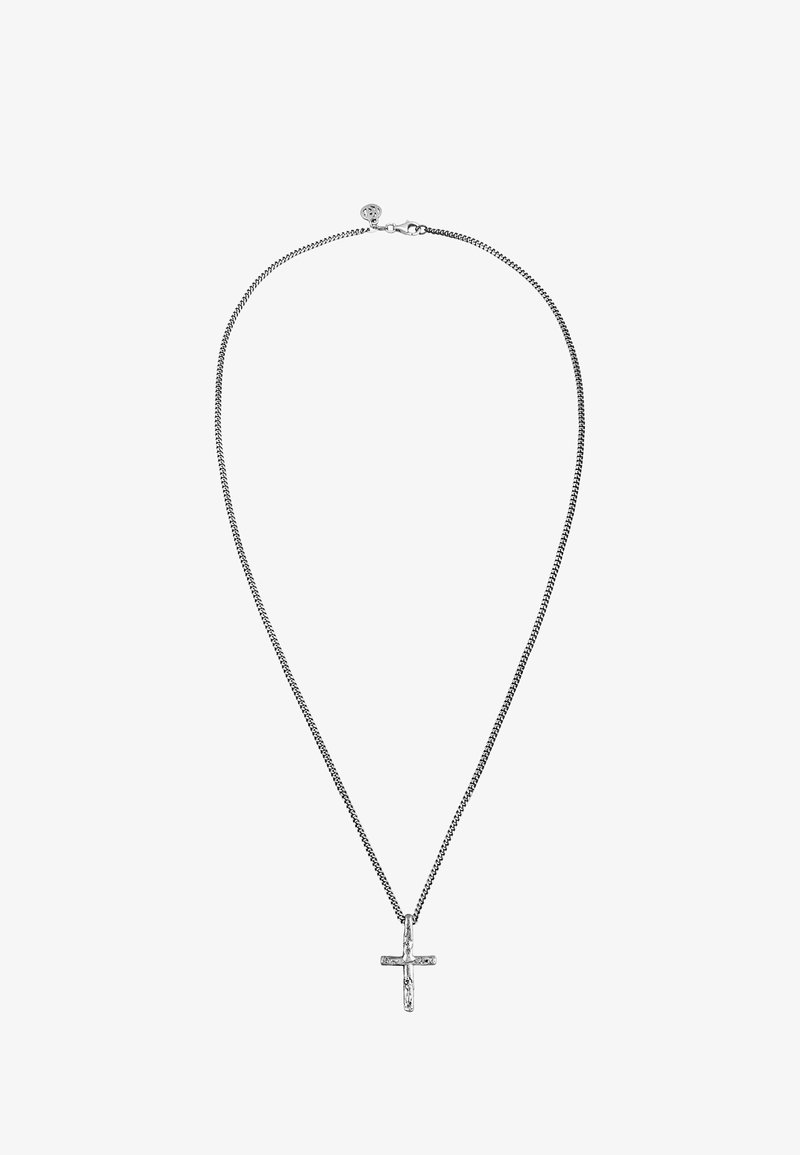 HAZE & GLORY CROSS VINTAGE - Necklace - silberfarben