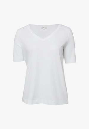 s.Oliver, T-SHIRT - T-Shirt basic - weiß