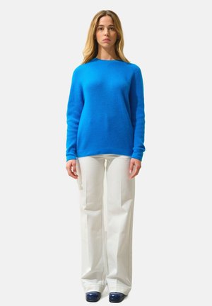 Authentic Cashmere Jersey de punto - azure