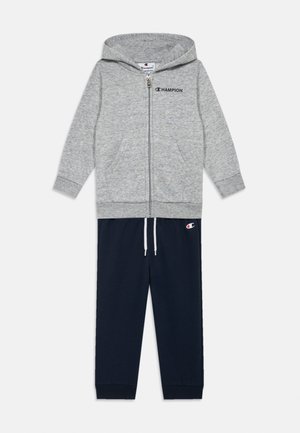 HOODED FULL ZIP SUIT UNISEX SET - Träningsset - grey
