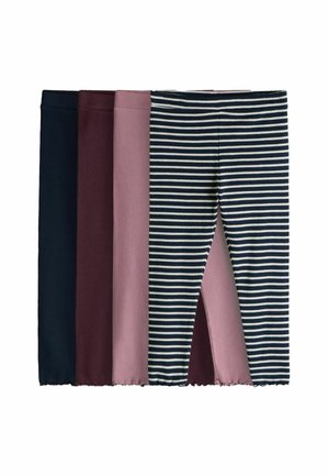 4 PACK - Leggings - Hosen - blue pink