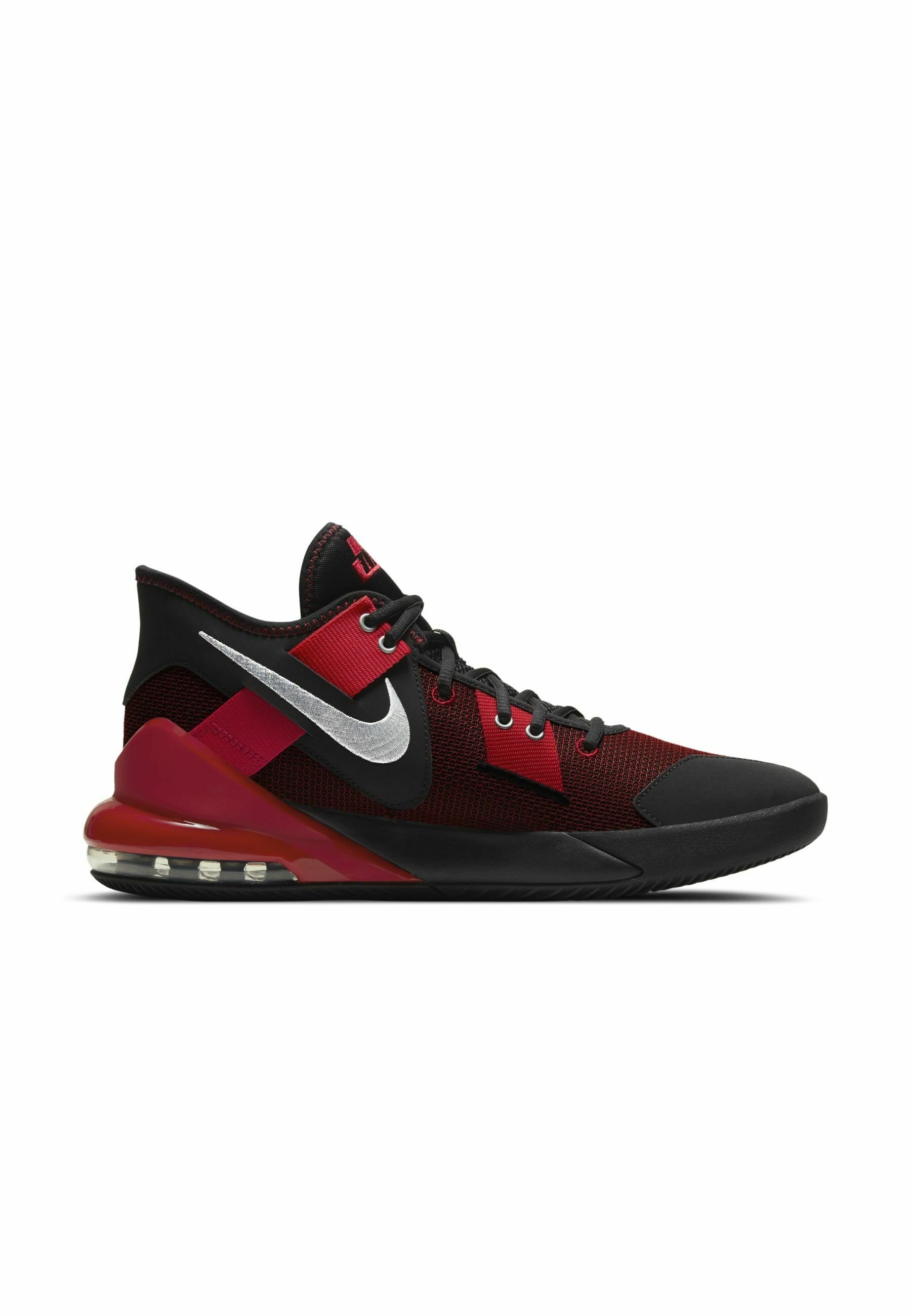 Nike Performance AIR MAX IMPACT 2 - Zapatillas de baloncesto - black gym  red metallic silver/negro - Zalando.es
