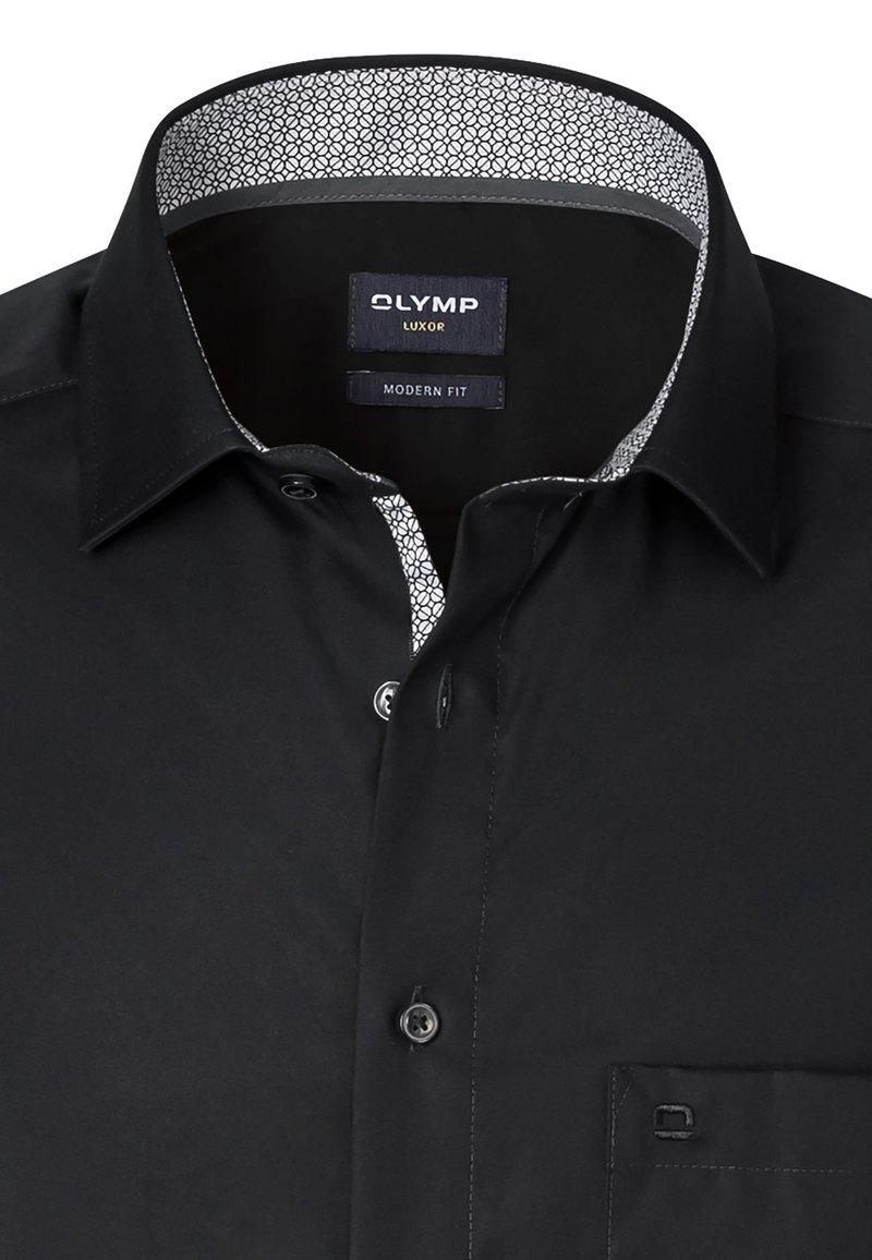OLYMP Luxor MODERN FIT Camicia elegante black/nero