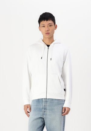 Replay Zip-up sweatshirt - natural white
