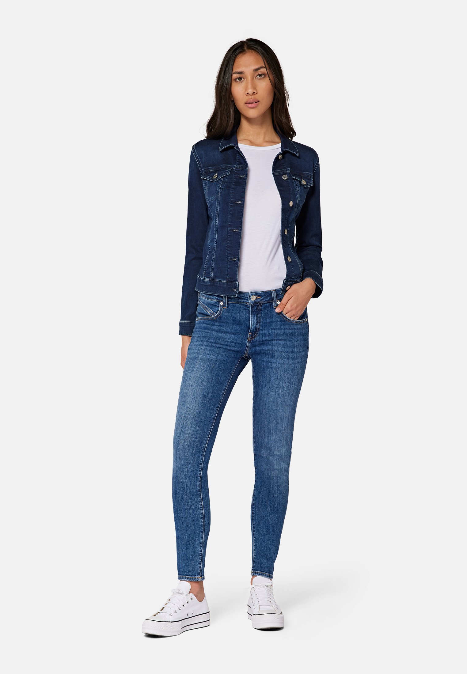 Mavi DAISY - Denim jacket - dark sporty 